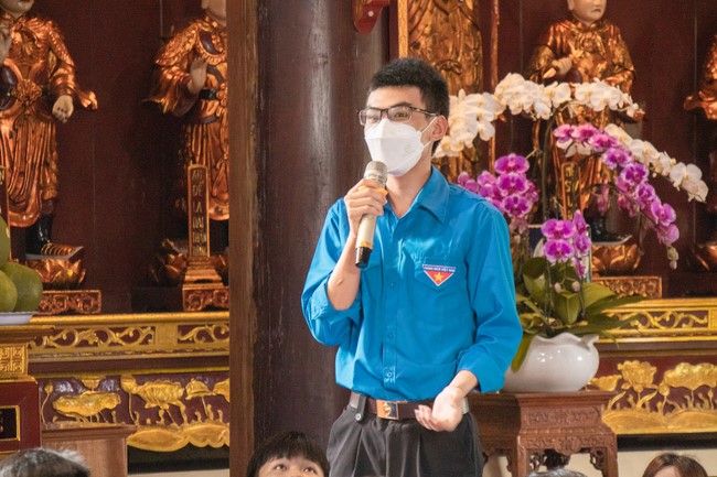 Chùa Hòa Phúc: Sinh viên trường đại học Giao Thông Vận Tải – Hà Nội về chùa sinh hoạt